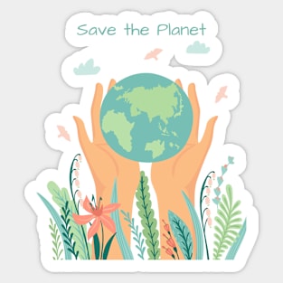 Save the Planet Sticker